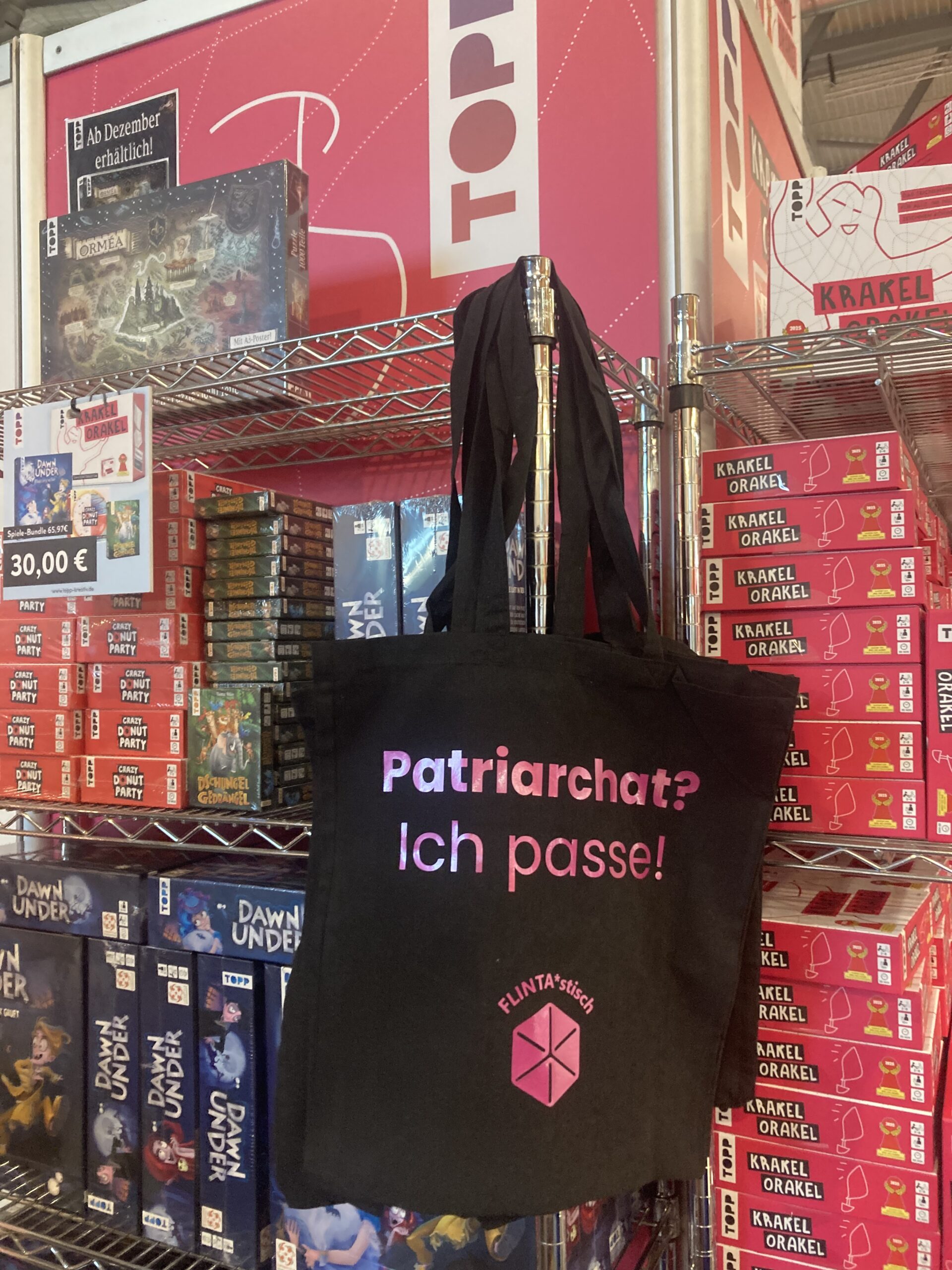 Unser Merch bei Verlagen